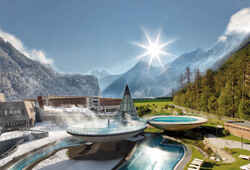 AQUA DOME Spa 3000 at Tirol Therme Längenfeld (Austria)